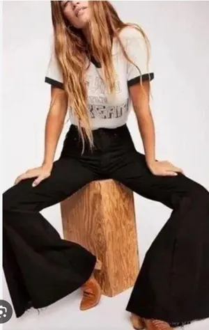 Free People Flare Jeans thumbnail 1