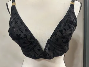 Victoria's Secret black bralette thumbnail 2