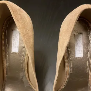Rachel Roy Suede Platform Heels - Women 8 - Tan thumbnail 3