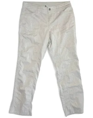 KÜHL Cabo UPF 50+ Sun Gray Linen Blend Hiking PNW Granola Gorpcore Size 8 Short thumbnail 1