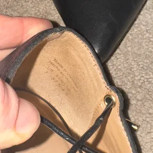 ALDO Ballet Black Alize Pointed Toe Lace-Up Flats thumbnail 4