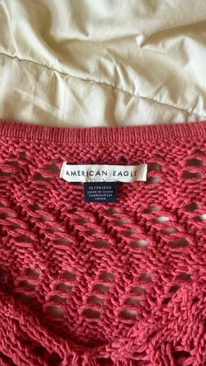 Loose Knit American Eagle Sweater thumbnail 2