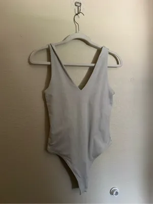 Vuori Halo Bodysuit Sz Small Tan thumbnail 2