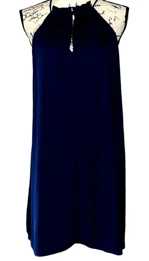 ‎Altar’d State navy halter dress small thumbnail 1