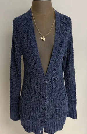 American Eagle Long Knit Chunk Cardigan NWOT thumbnail 1