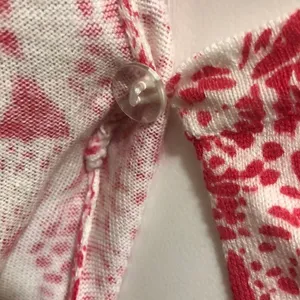 Ann Taylor wraparound 3/4 sleeve coral sweater thumbnail 7