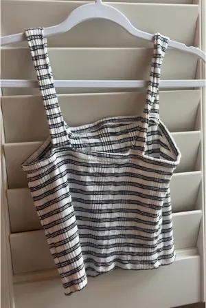 American Eagle Striped Tank Top  thumbnail 2