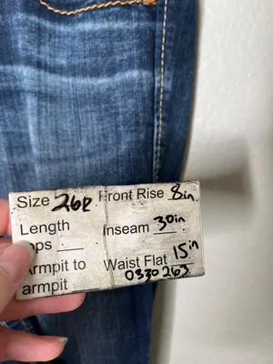 Big Star Maddie Embroidered back pocket Bootcut Jeans Womens Size 26R thumbnail 9
