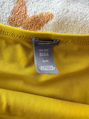 Aerie | Mustard Yellow Bikini Bottom | XL thumbnail 3