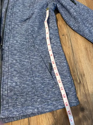 Boeing Hooded Winter Jacket Woman’s Size Small Blue thumbnail 8