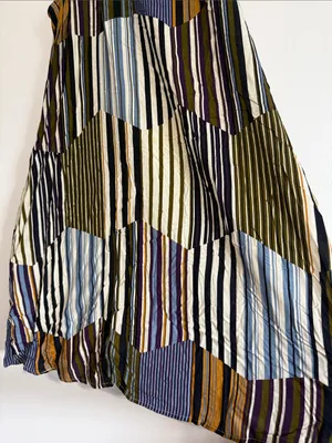 entro Striped Swing Cami Dress | Boho Cottagecore Summer large thumbnail 6