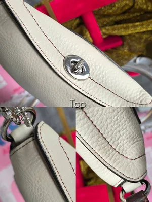 Coach 2005 Chelsea Turnlock Pebbled Y2k Shoulder Bag thumbnail 8