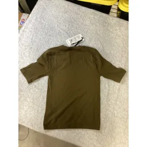 Calia Focus Seamless Crop Tee Womens Small Dark Khaki Olive‎ WAX15125 NWT thumbnail 5