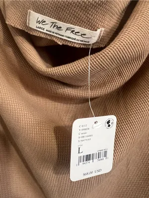 We the free We Fuji Thermal Off The Shoulder Top thumbnail 3