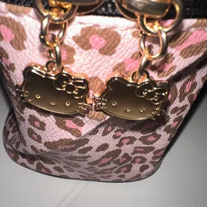 Hello Kitty Leopard Print Cosmetic Case thumbnail 2