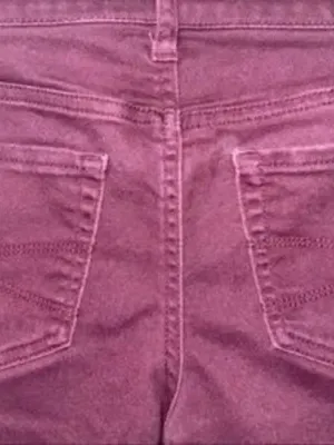 Aeropostale Maroon Midi Shorts thumbnail 7