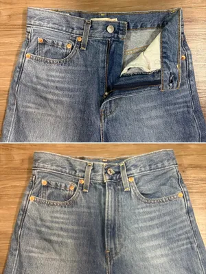 Levi’s Premium Ribcage Wide Leg Jeans Not The Same W25 L32 Big E thumbnail 3