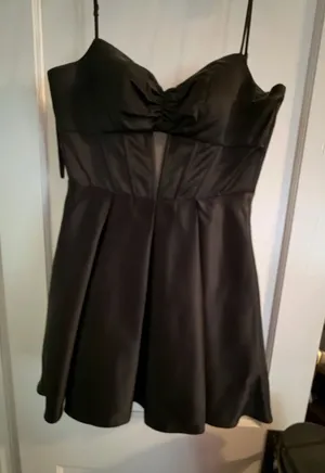 Macy's Homecoming Dress Black thumbnail 1