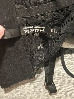 Body Frosting Black Lace Bra- size 36B thumbnail 4