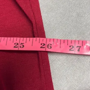 Shein Curve‎ 4XL Red Lune Twist Front V Neck Tshirt Dress Office Corporate Work thumbnail 11