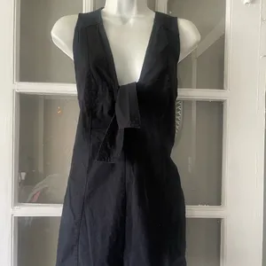 Free People Tie Front Romper thumbnail 5