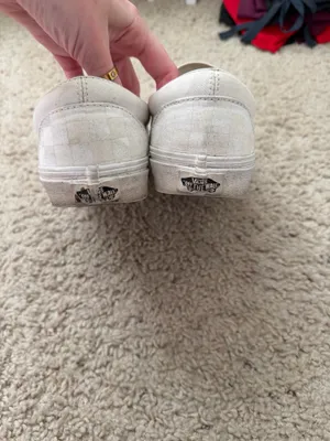 White Vans Checkerboard Slip-On thumbnail 6
