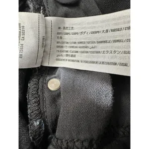 Abercrombie & Fitch The 90's Straight Ultra High Rise Black‎ Jeans Size 35 thumbnail 11