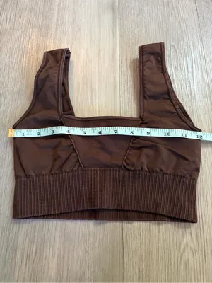 NEW Free People Movement Good Karma Square-neck Sports Bra XS/S thumbnail 6