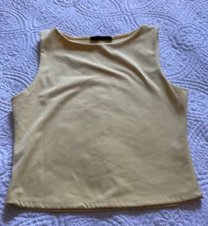 Butter yellow tank top thumbnail 1