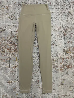 LULULEMON Align High-Rise Pant 28" size 6 tan thumbnail 2