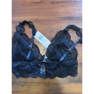 Eberjey The Mariana Whispers Bralette Sz Small Lacey Black NWT $88 thumbnail 3