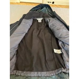 Columbia Interchange Hooded Jacket Womens Medium Black Grey‎ Neon Yellow Shell thumbnail 9