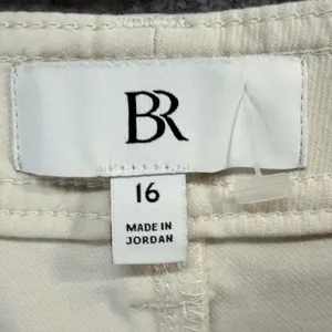 Banana‎ Republic Slim Refined Stretch Cargo Pant Women 16 Cream Modern Utility thumbnail 9