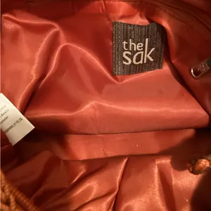 The Sak Orange Crochet Shoulder Bag thumbnail 5