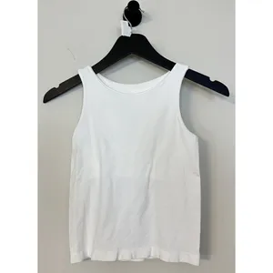 FREE PEOPLE Clean Lines Crop Tank in White Size Medium/Large thumbnail 7
