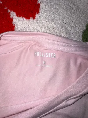 Hollister Long Sleeve Top baby pink thumbnail 2