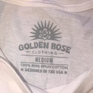 Golden Rose clothing Howdy Santa graphic T-shirt size medium thumbnail 5