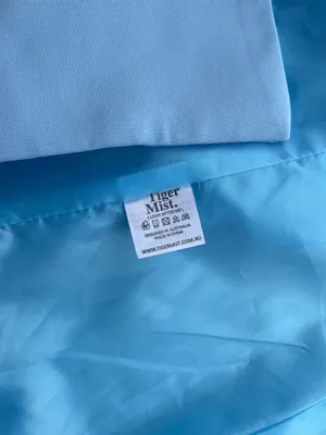 Tiger Mist Baby Blue Blazer XS Y2K Tailored It Girl Jacket thumbnail 5