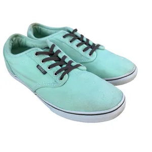 Vans Atwood Mint Green Canvas Low Top Sneakers Seafoam VN-0NJ08VZ Womens Size 10 thumbnail 3