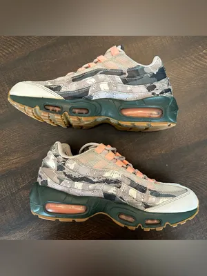 Nike Air Max 95 Essential Camo Desert Sand-Sunset [AQ6303-001]:W:8.5/M:6.5 thumbnail 2