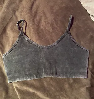 Aerie Gray Sports Bra thumbnail 2