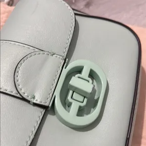 Mango Green Crossbody Bag with Vintage Design thumbnail 5
