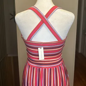 Anthropologie Maeve Gabriela Sleeveless Faux Wrap Ruffle Maxi Dress NWT Small thumbnail 8