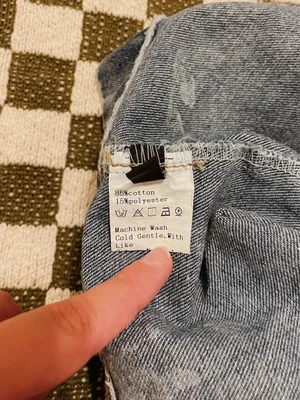 Denim Vest Buttoned Top Country Concert thumbnail 5