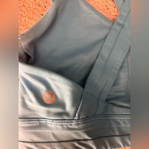 Y2K Lululemon Blue Sports Bra‎ size 4 older style authentic thumbnail 3