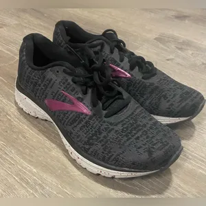 Brooks Signal Running Shoes Women’s 7.5 Gray Purple Athletic Sneakers thumbnail 5
