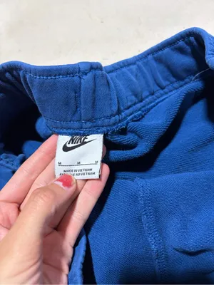 Nike Women's Blue Shorts Medium swoosh just do it thumbnail 5
