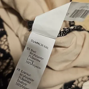 Revamped -1206 NWT‎ Lined Lace Black Dress Medium thumbnail 4