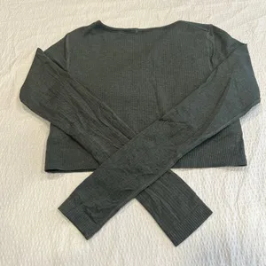 Lululemon Ebb to Street Long Sleeve Shirt 10 women thumbnail 2