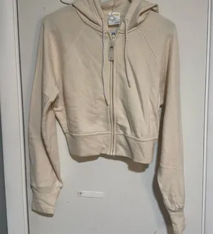 Aerie cropped zip up thumbnail 1